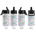 Mermaid World 12oz Kids Water Bottle with Straw Lid