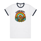 Choose Happy - Staple Ringer Tee