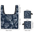 Blue Fish - Collapsible Shopping Bag