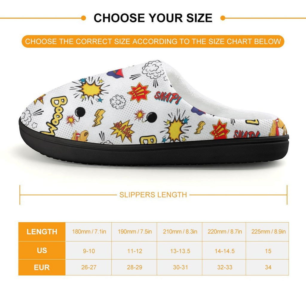 Super Dog Kids Cotton Slippers Kids Cotton Slippers animal comic Printed Offshore