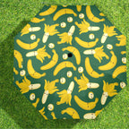 Happy Bananas - Semi-Automatic Foldable Umbrella (Model U12) Semi-Automatic Foldable Umbrella (U12)