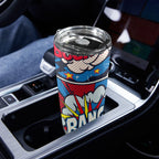 Comic Book - 20oz Mobile Tumbler with Lid (Black Lock) 20oz Travel Mug comic Printed Offshore