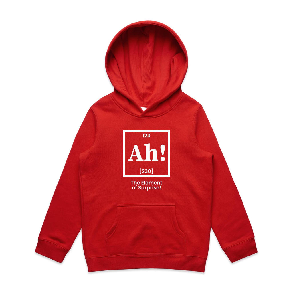 Ah! The Element Of Surprise Kids AS Colour Hoodie