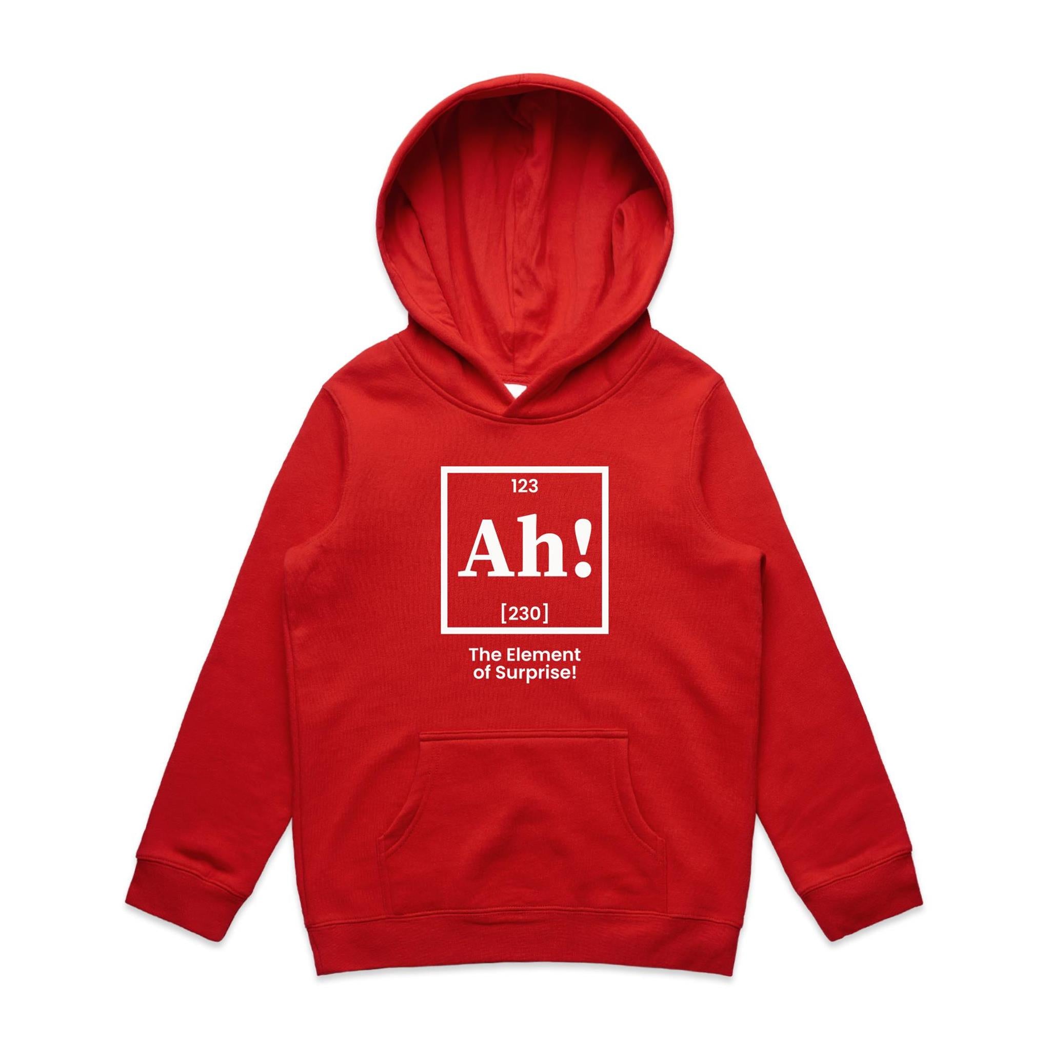 Ah! The Element Of Surprise Kids AS Colour Hoodie
