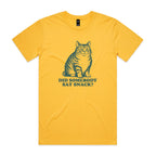 Cat, Did Somebody Say Snack? - Mens T-shirt