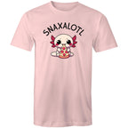 Snaxalotl, Axolotl Pizza - Mens T-Shirt