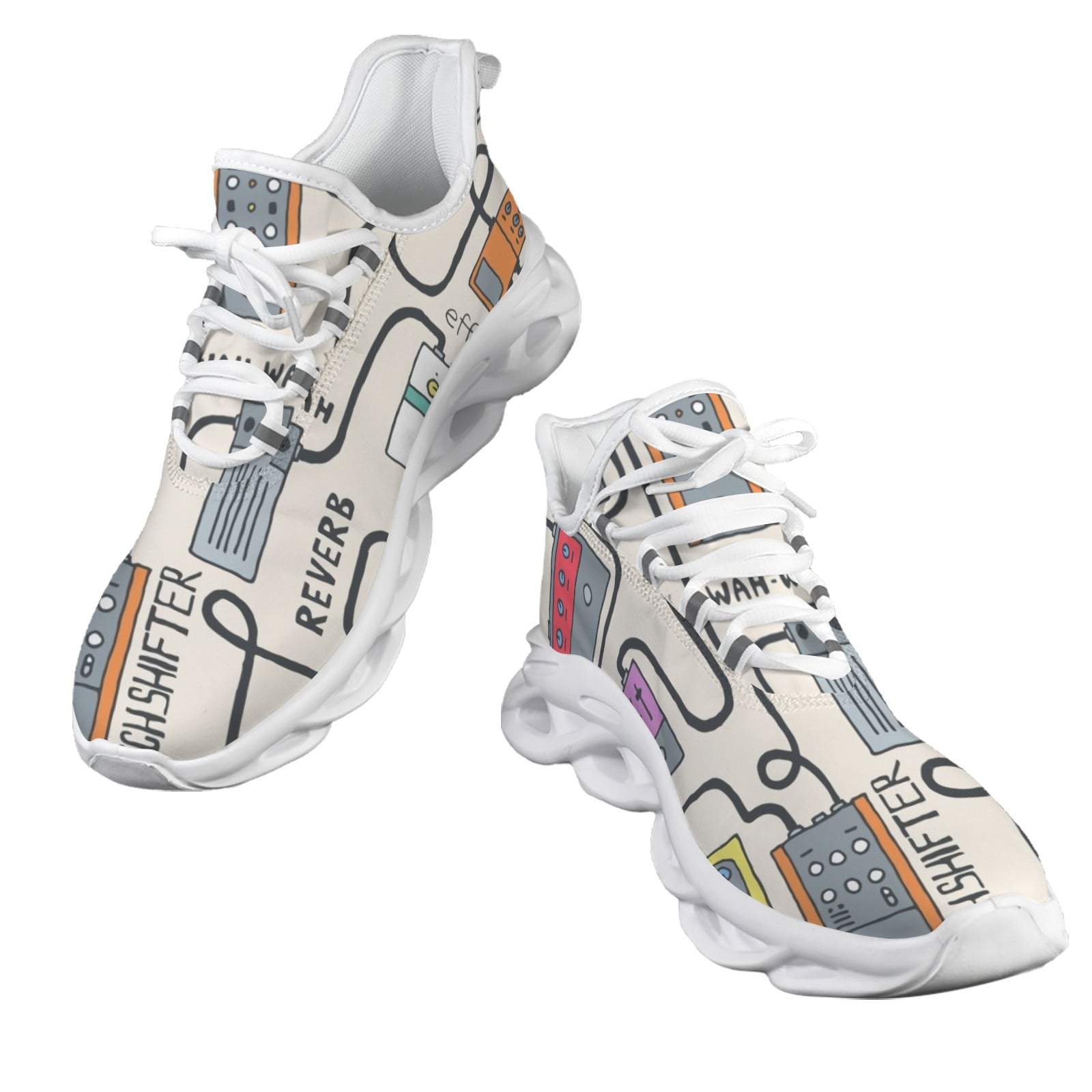 Guitar Pedals Women's Twisted Sole Sneakers