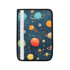 Galaxy Car Seat Belt Cover 7''x10'' (Pack of 2) Car Seat Belt Cover 7x10 (Pack of 2) Printed Offshore Space