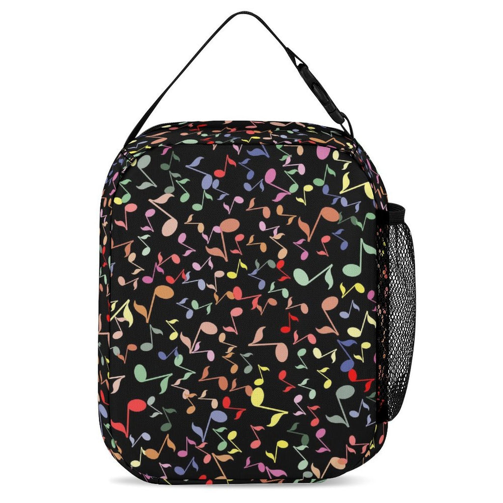 Quavers, Colourful Music Notes Backpack, Lunch Bag & Pencil Case Set