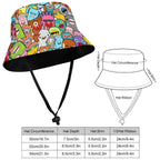 Crazy Characters - Kids Bucket Hat