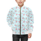 Rainbow Unicorn Kids Bomber Jacket