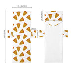 Pizzas Beach Chair Towel Cover with Side Pockets