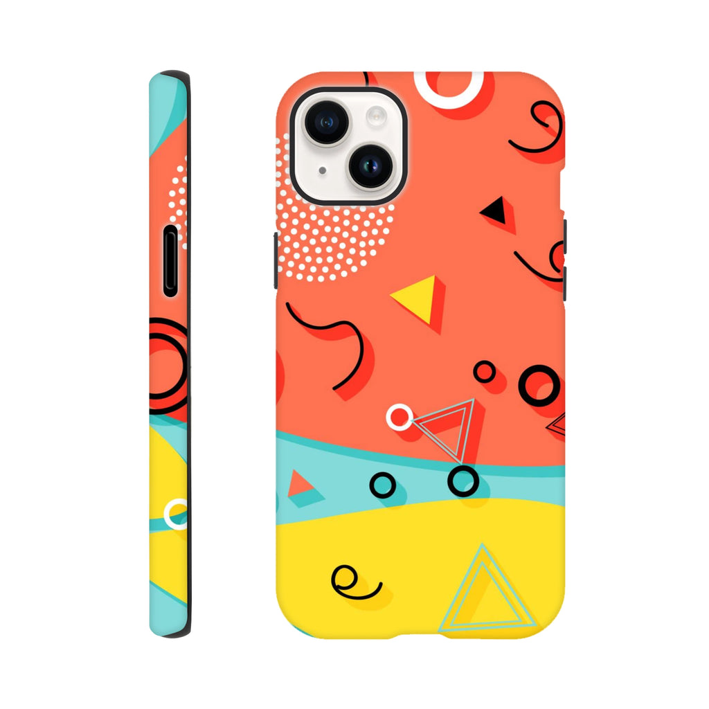 Retro Vibe - Apple iPhone Tough case iPhone 14 Plus iPhone Tough Case Globally Fulfilled Retro