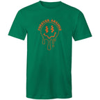 Forever Anxious - Mens T-Shirt Kelly Green Mens T-shirt Printed In Australia