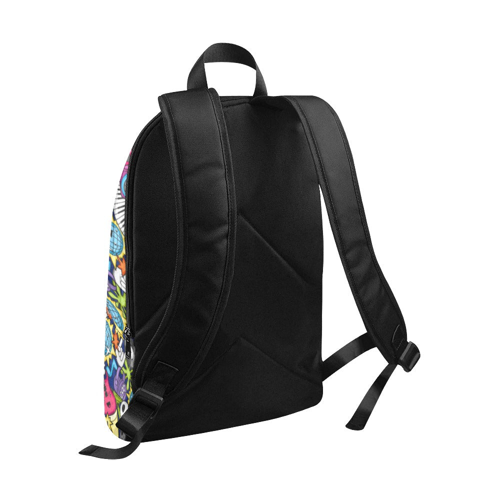 Sticker Music 2 - Fabric Backpack