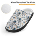 Astronauts Kids Cotton Slippers Kids Cotton Slippers Printed Offshore Space