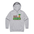 Slow Down And Enjoy Life - Womens Hoodie Grey Marle Womens Hoodie Printed In Australia