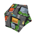 Road Map Kids Safe Round Corner Umbrella One Size Kids Safe Round Corner Umbrella Printed Offshore