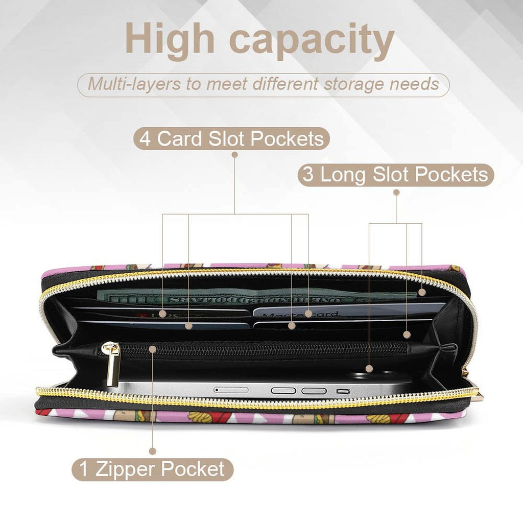 Fast Food  -  PU Leather Wallet