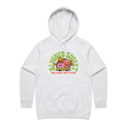 Always Sweet Never Bitter - Womens Hoodie White Marle Womens Hoodie Coffee Food Printed In Australia