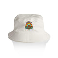 Choose Happy - AS Colour Bucket Hat Ecru One Size As Colour Bucket Hat Positivity Printed In Australia Retro