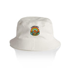Choose Happy - AS Colour Bucket Hat Ecru One Size As Colour Bucket Hat Positivity Printed In Australia Retro