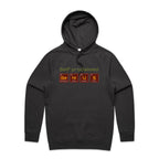 Self Proclaimed Genius - Mens Hoodie Coal Mens Hoodie Printed In Australia Science