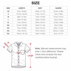 Retro Boho Floral - Women's Short-Sleeve Button Up Shirt