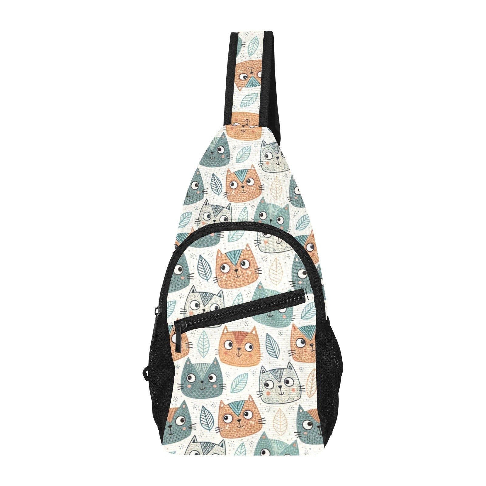 Cute Cat Faces - Chest Bag