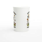 Oops, I Bought Another Book - White 10oz Porcelain Slim Mug Porcelain Mug animal Globally Fulfilled Reading