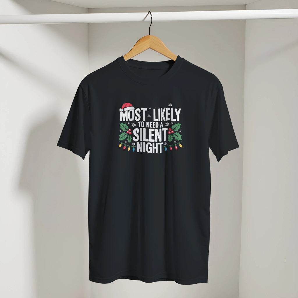 Personalised - Christmas Most Likely To - Classic Unisex Crewneck T-shirt | Gildan® 64000 Personalised T-shirt Christmas customise Globally Fulfilled personalise