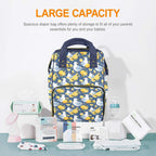 Lemon Seagull Multi-Function Backpack, Nappy / Diaper Bag Multi-function Backpack, Nappy / Diaper Bag animal Printed Offshore