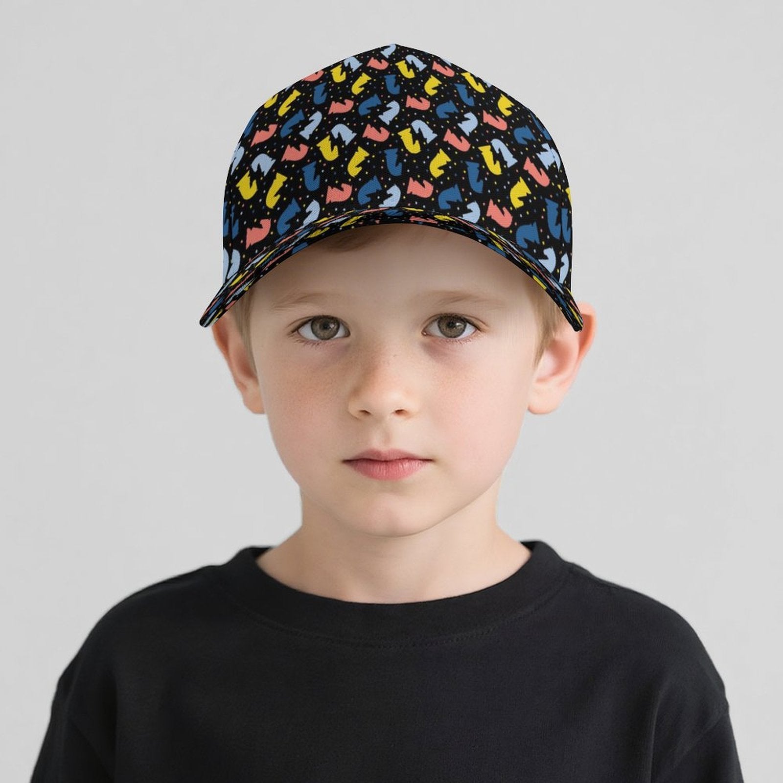 Colourful Chess Kids Baseball Cap