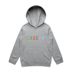 Chess - Kids Hoodie Grey Marle Kids Hoodie Printed In Australia