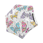 Floral Butterfly Kids Safe Round Corner Umbrella One Size Kids Safe Round Corner Umbrella animal Printed Offshore