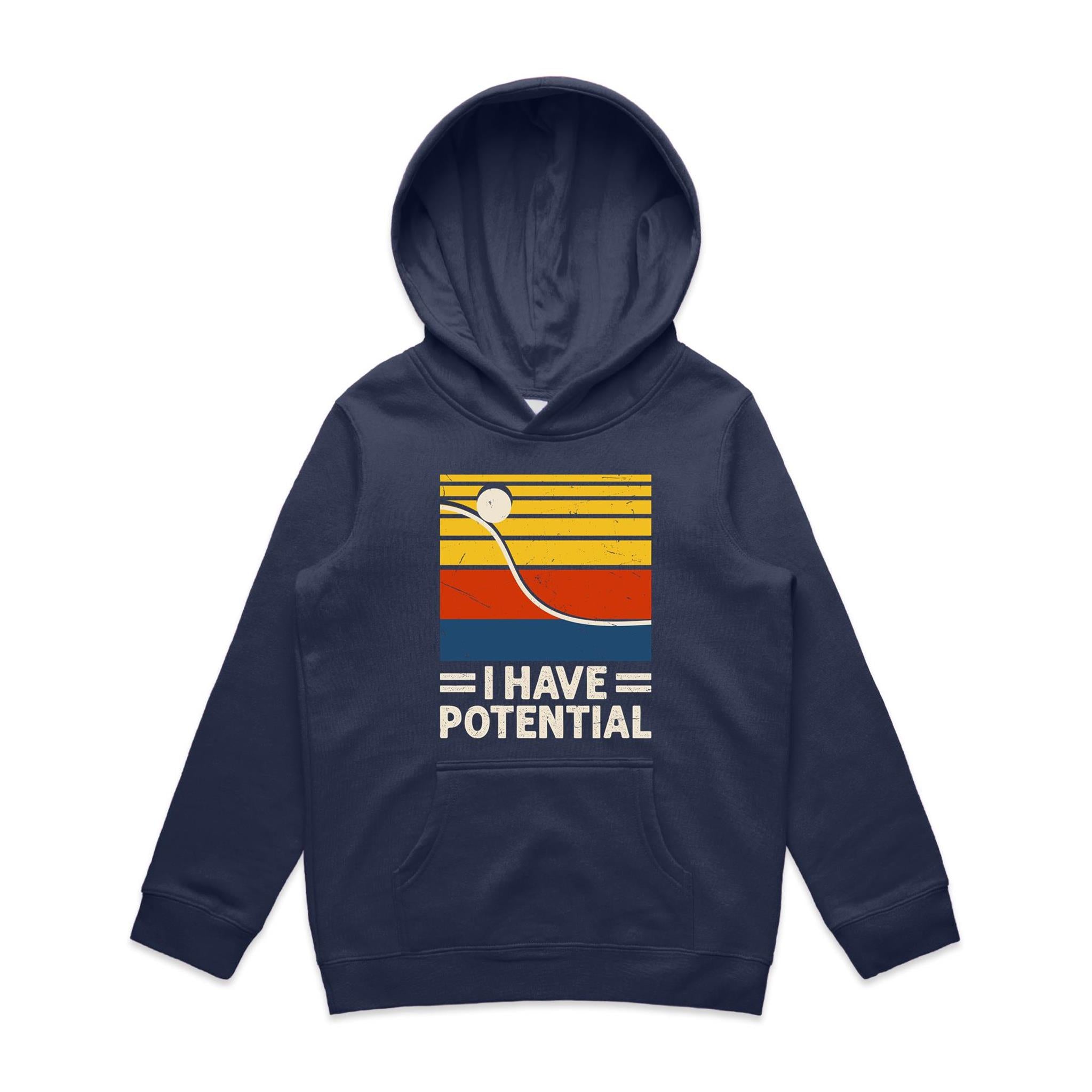 I Have Potential, Physics - Kids Hoodie