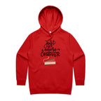 Just One More Chapter, Books - Womens Hoodie Red Womens 2XL Womens Hoodie Printed In Australia Reading