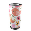 Lovely Birds - 20oz Mobile Tumbler with Lid (Black Lock) One Size 20oz Travel Mug animal Printed Offshore