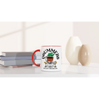 Personalised - Drummers - White 11oz Ceramic Mug with Colour Inside Personalised 11oz Mug customise Globally Fulfilled Music personalise Plants