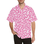 Pink Leopard - Mens Hawaiian Shirt
