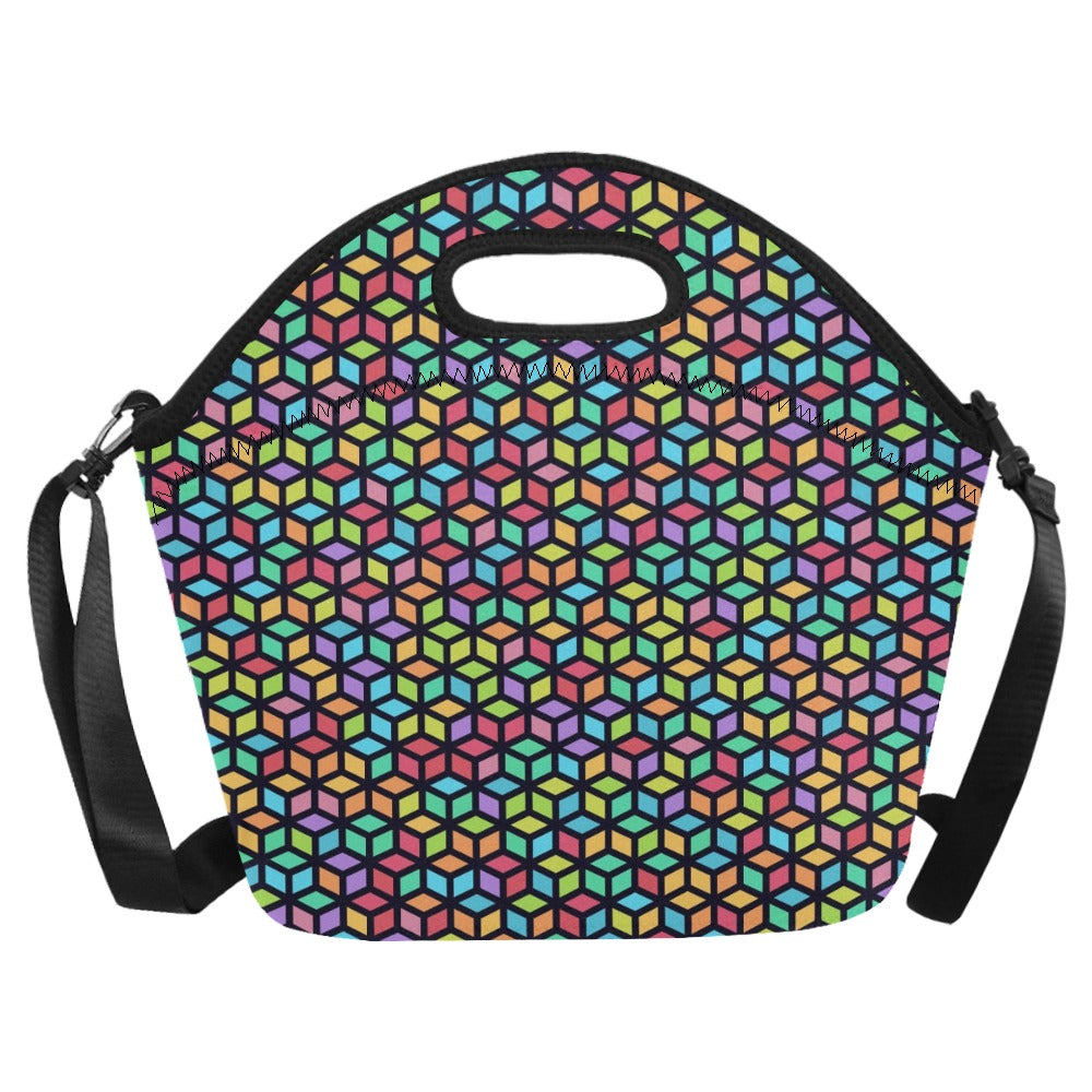 Tesselate - Neoprene Lunch Bag Neoprene Lunch Bag Printed Offshore
