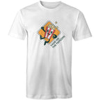 Hand Me The Popcorn - Mens T-Shirt White Mens T-shirt Food Funny Printed In Australia