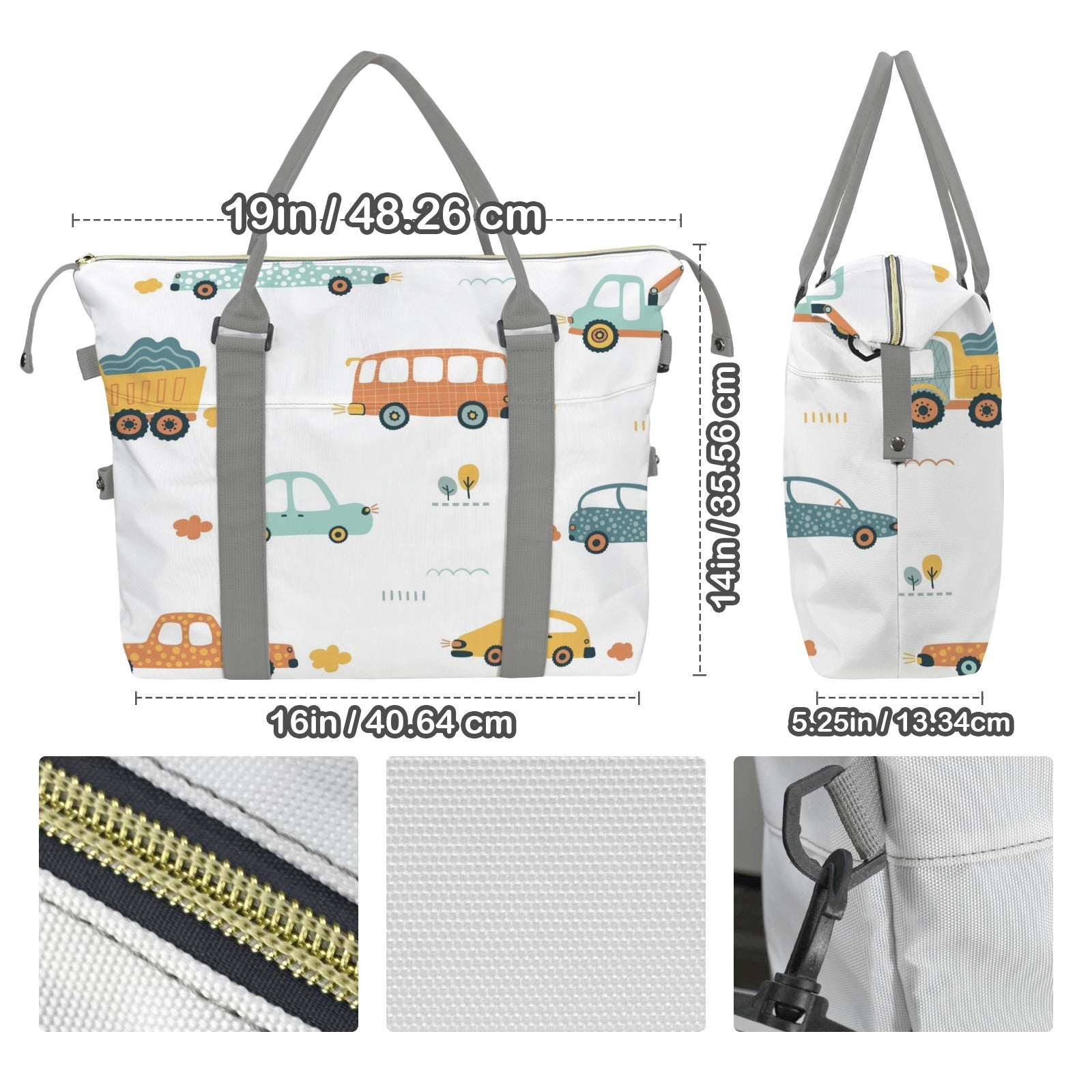 Cars Duffle Bag-Simple (Model 1715) Duffle Bag-Simple (1715)
