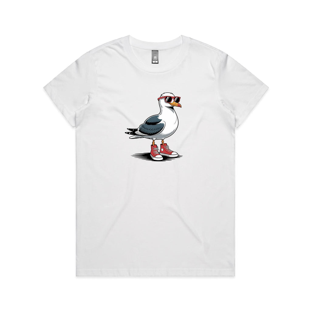 Seagull With Sunglasses And High Tops Women's AS Colour T-shirt