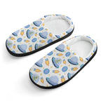 UFO's Kids Cotton Slippers black Kids Cotton Slippers Printed Offshore Sci Fi