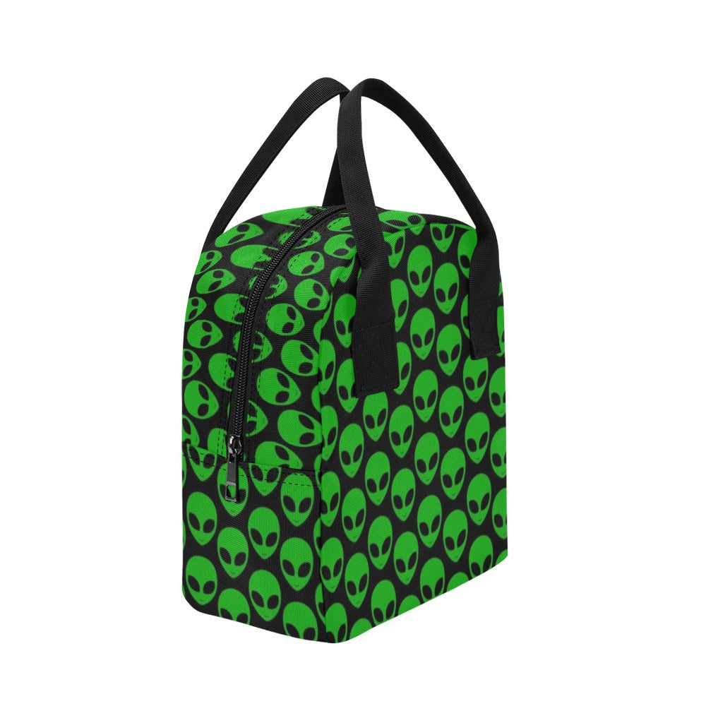 Aliens - Zipper Lunch Bag Zipper Lunch Bag Printed Offshore
