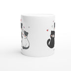 Cat Lover - White 11oz Ceramic Mug White 11oz Mug animal Globally Fulfilled