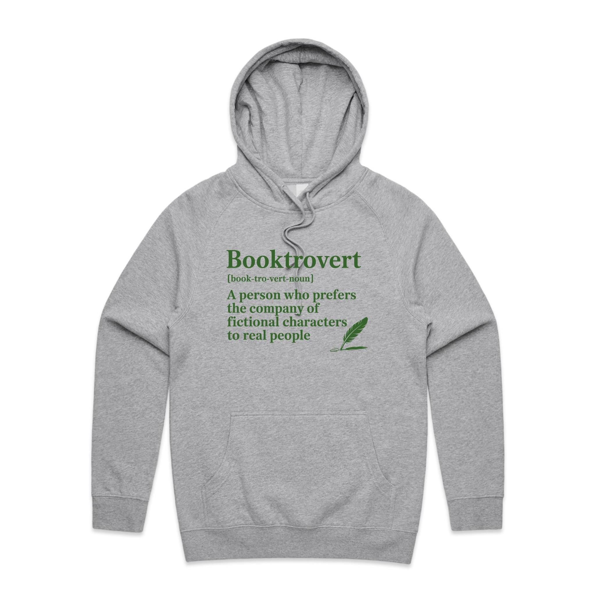 Booktrovert, Book Introvert - Mens Hoodie