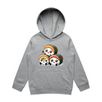Kawaii Sushi Kids AS Colour Hoodie Grey Marle