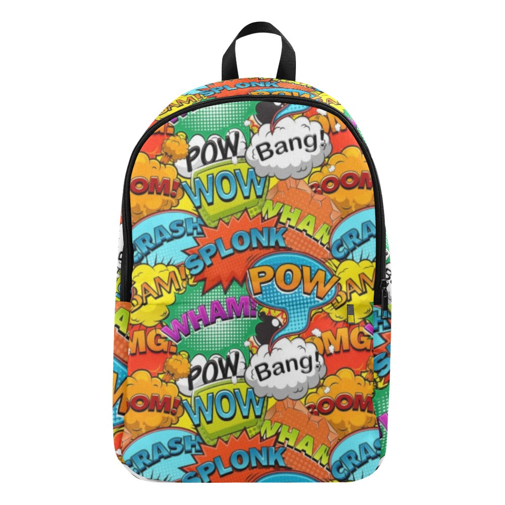 Comic Book 2 - Fabric Backpack